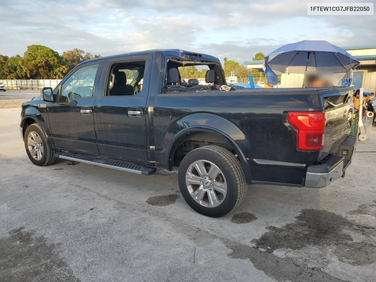 2018 Ford F150 Supercrew VIN: 1FTEW1CG7JFB22050 Lot: 77487914