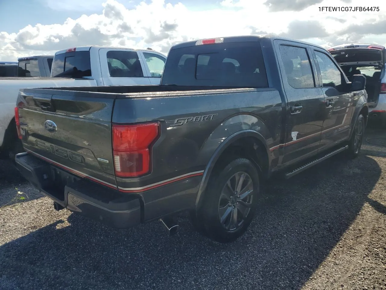 2018 Ford F150 Supercrew VIN: 1FTEW1CG7JFB64475 Lot: 77579564