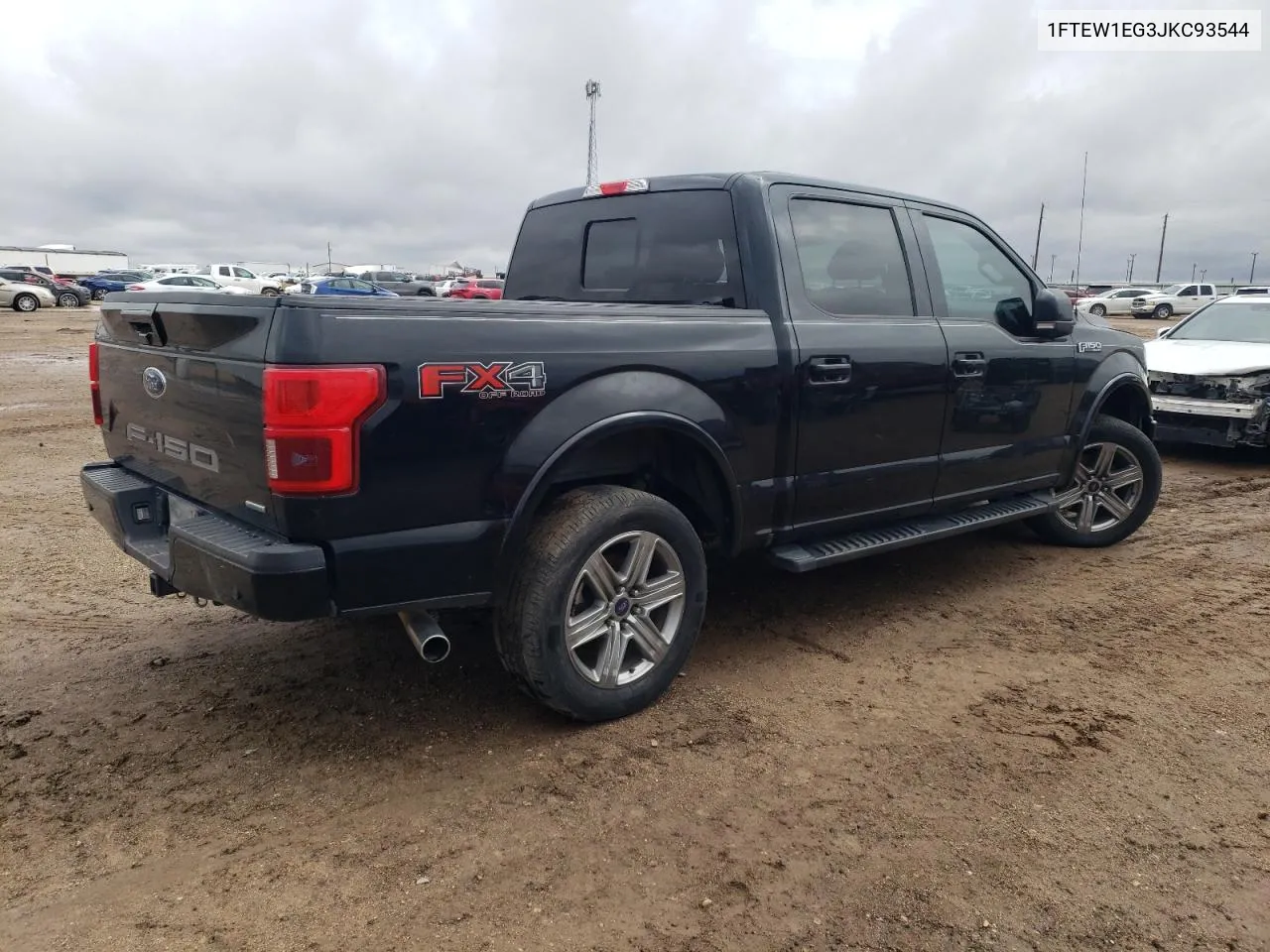 2018 Ford F150 Supercrew VIN: 1FTEW1EG3JKC93544 Lot: 77583424