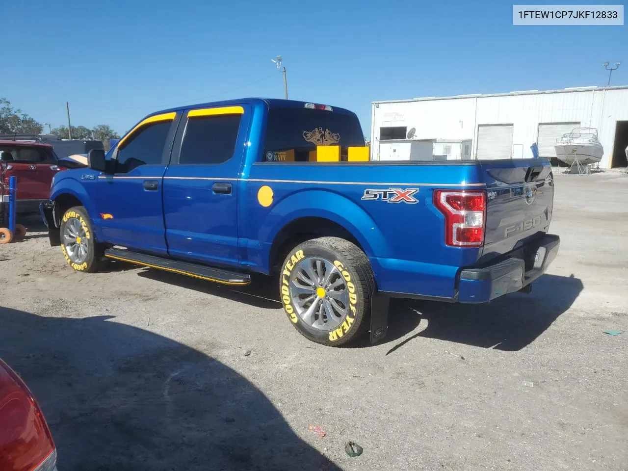 2018 Ford F150 Supercrew VIN: 1FTEW1CP7JKF12833 Lot: 77625054