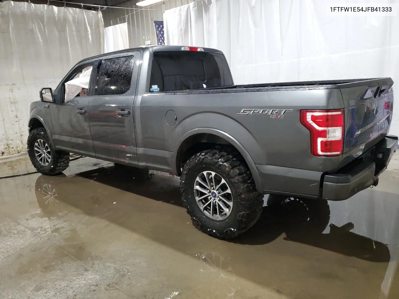 2018 Ford F150 Supercrew VIN: 1FTFW1E54JFB41333 Lot: 77634024