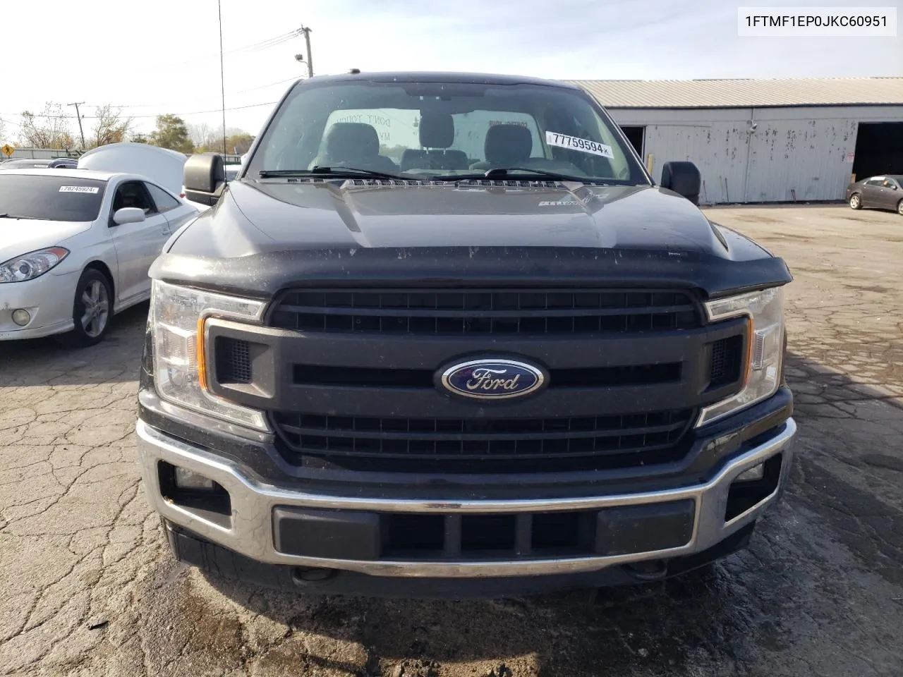 2018 Ford F150 VIN: 1FTMF1EP0JKC60951 Lot: 77759594