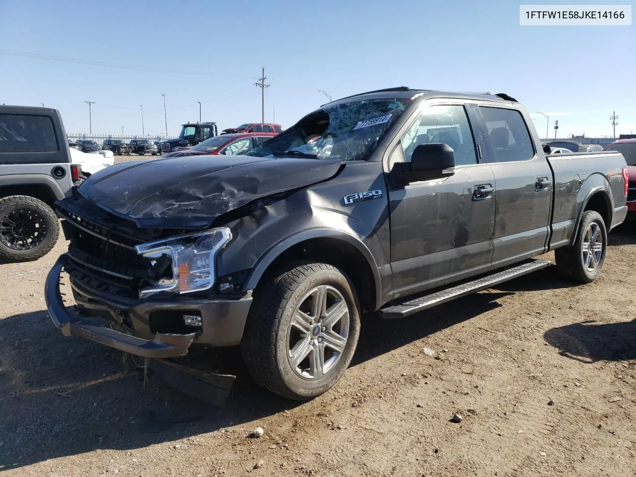 2018 Ford F150 Supercrew VIN: 1FTFW1E58JKE14166 Lot: 77759914