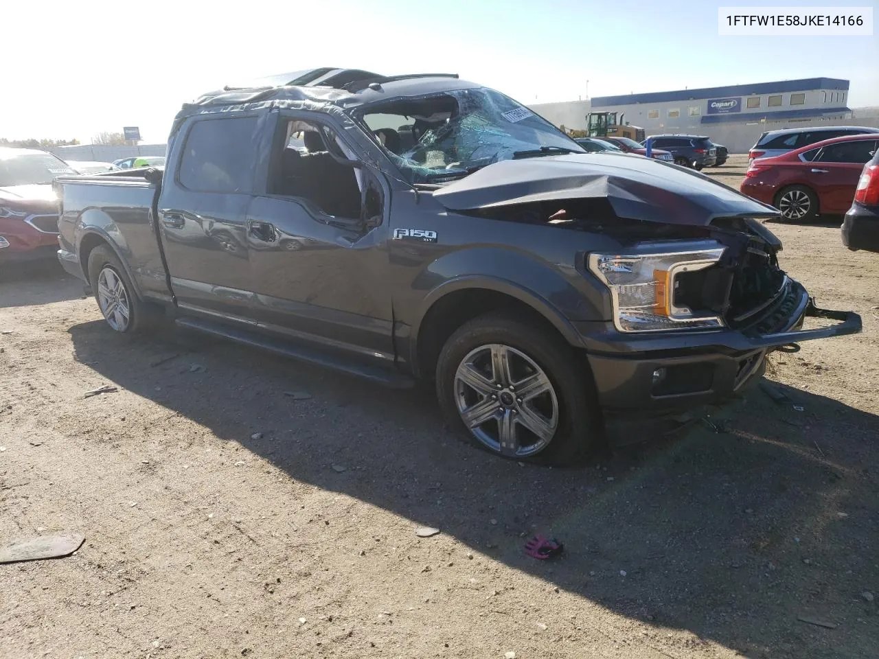 2018 Ford F150 Supercrew VIN: 1FTFW1E58JKE14166 Lot: 77759914