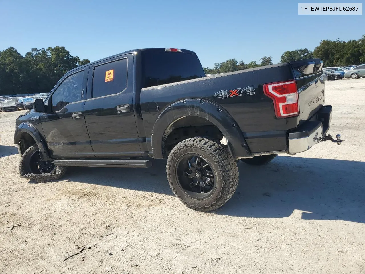 2018 Ford F150 Supercrew VIN: 1FTEW1EP8JFD62687 Lot: 77817234