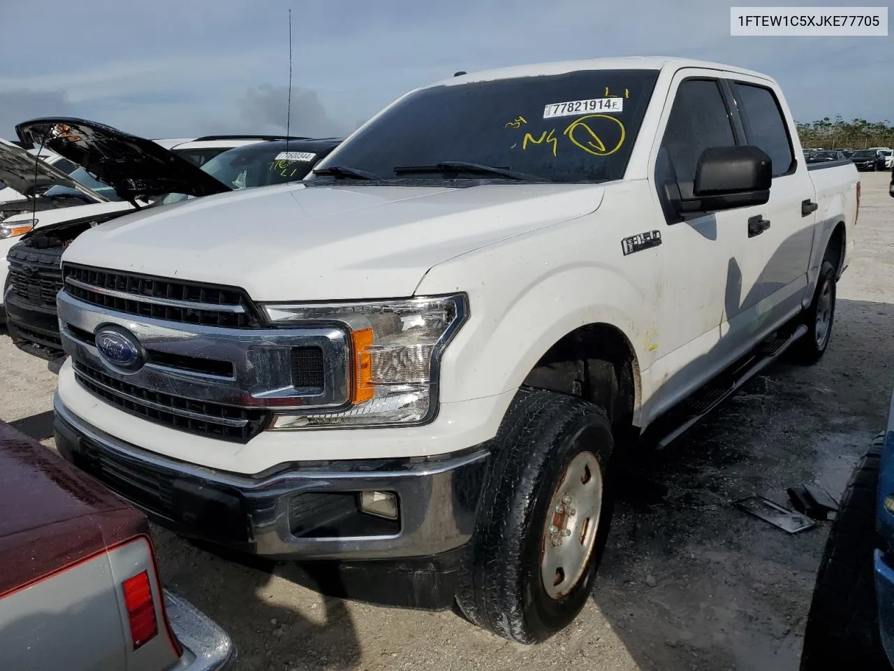 2018 Ford F150 Supercrew VIN: 1FTEW1C5XJKE77705 Lot: 77821914