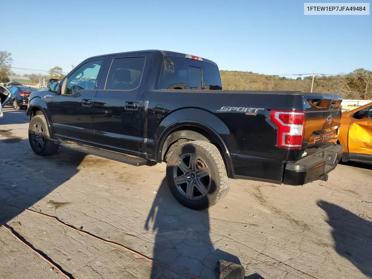 2018 Ford F150 Supercrew VIN: 1FTEW1EP7JFA49484 Lot: 77840564