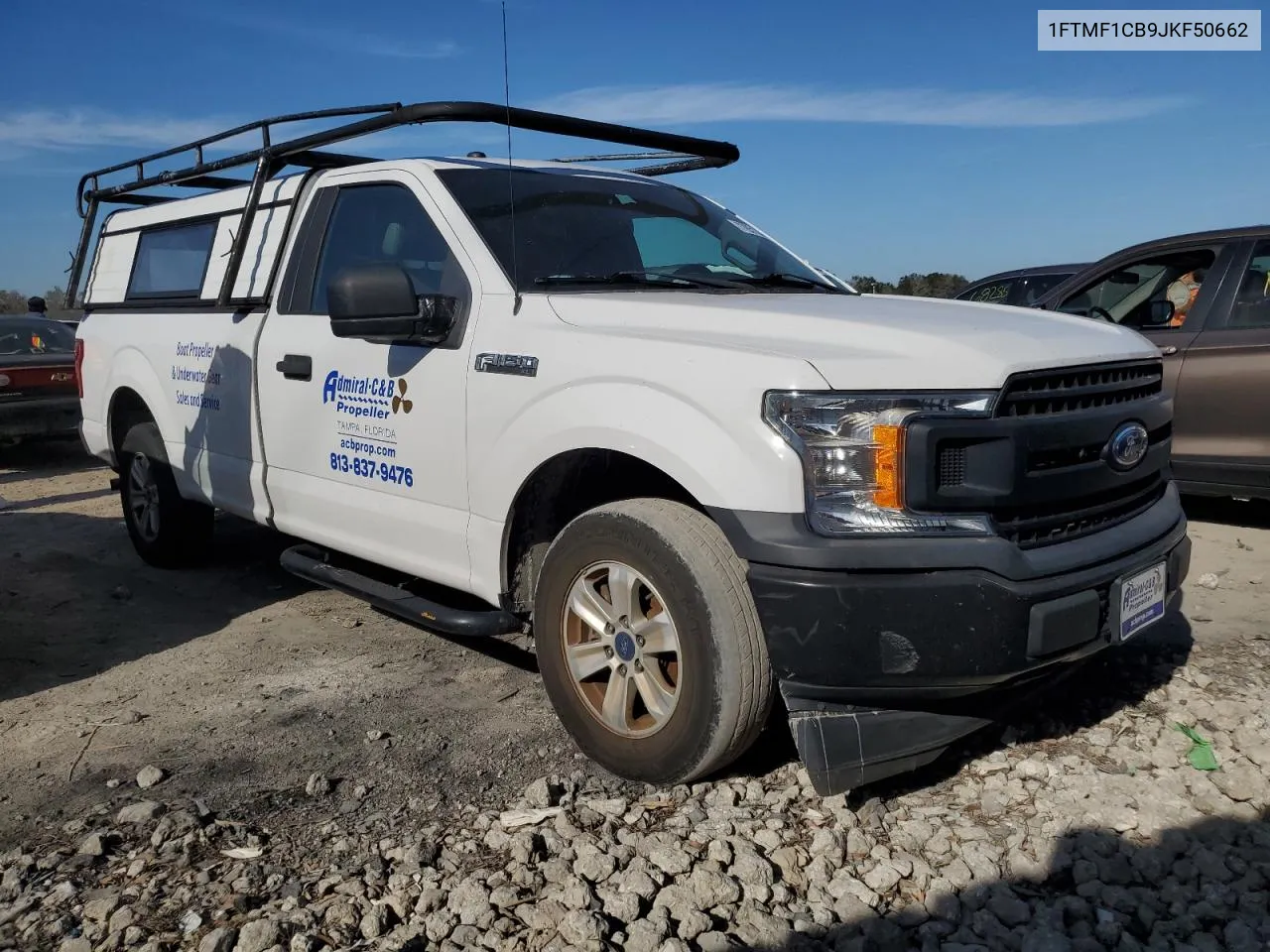 2018 Ford F150 VIN: 1FTMF1CB9JKF50662 Lot: 77851304