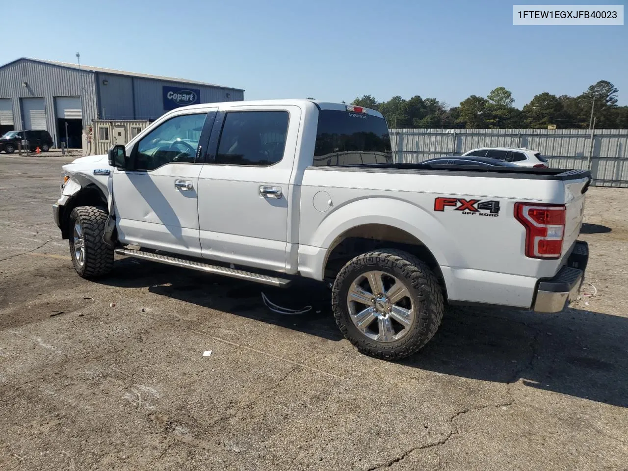 2018 Ford F150 Supercrew VIN: 1FTEW1EGXJFB40023 Lot: 77870834