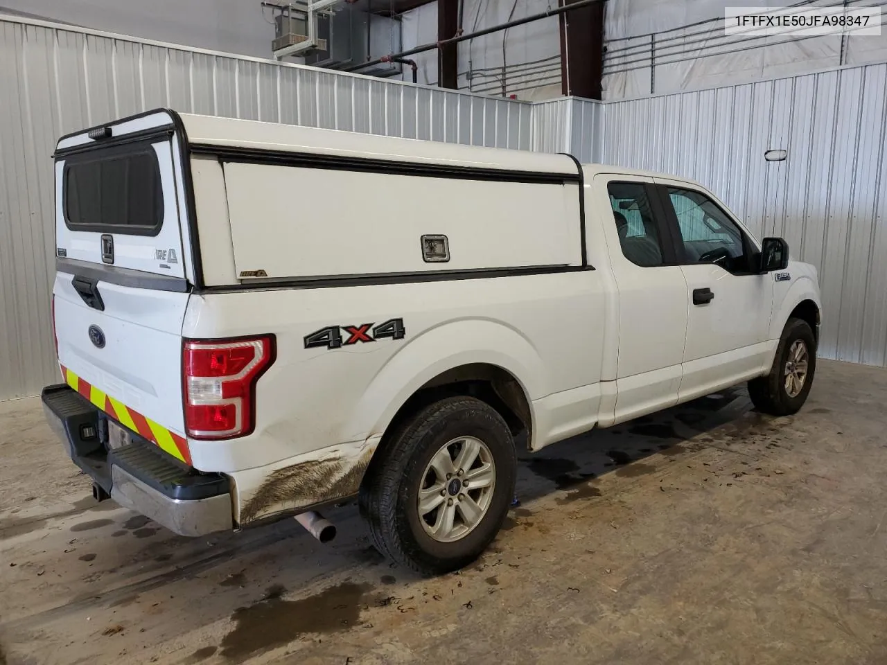 2018 Ford F150 Super Cab VIN: 1FTFX1E50JFA98347 Lot: 78024334