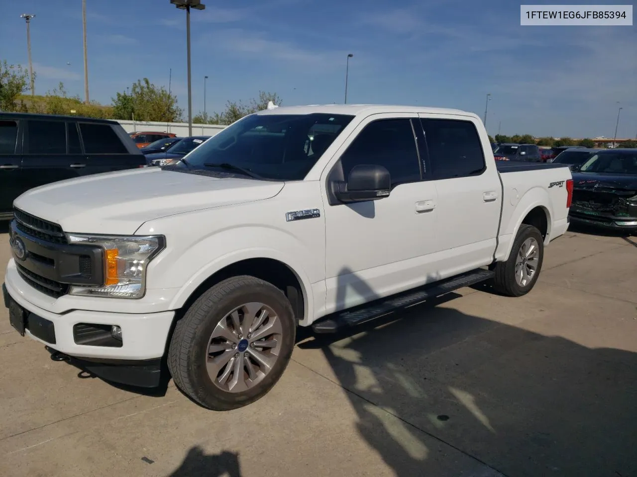 2018 Ford F150 Supercrew VIN: 1FTEW1EG6JFB85394 Lot: 78028044