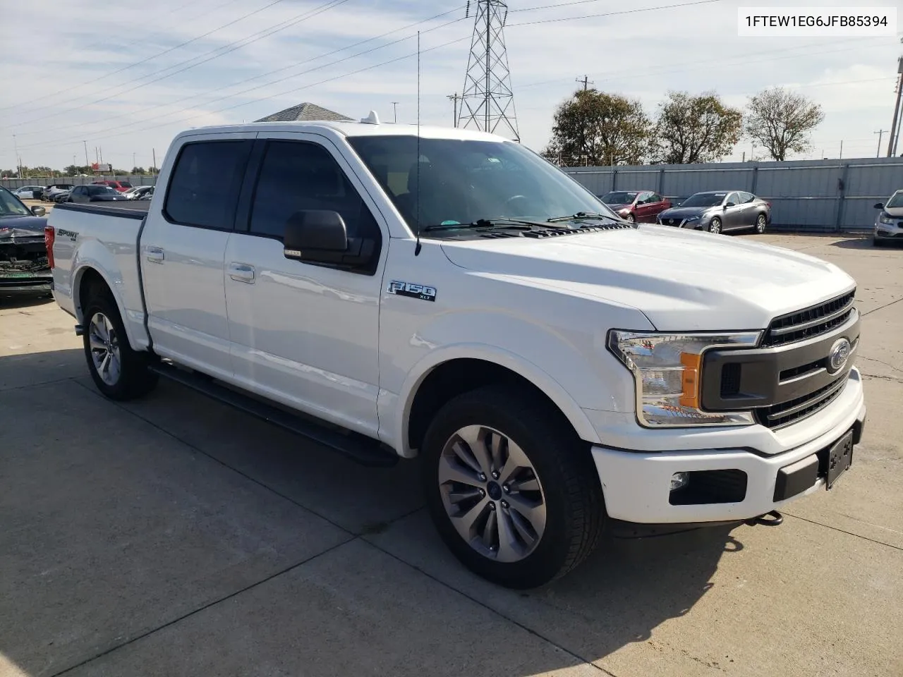 2018 Ford F150 Supercrew VIN: 1FTEW1EG6JFB85394 Lot: 78028044