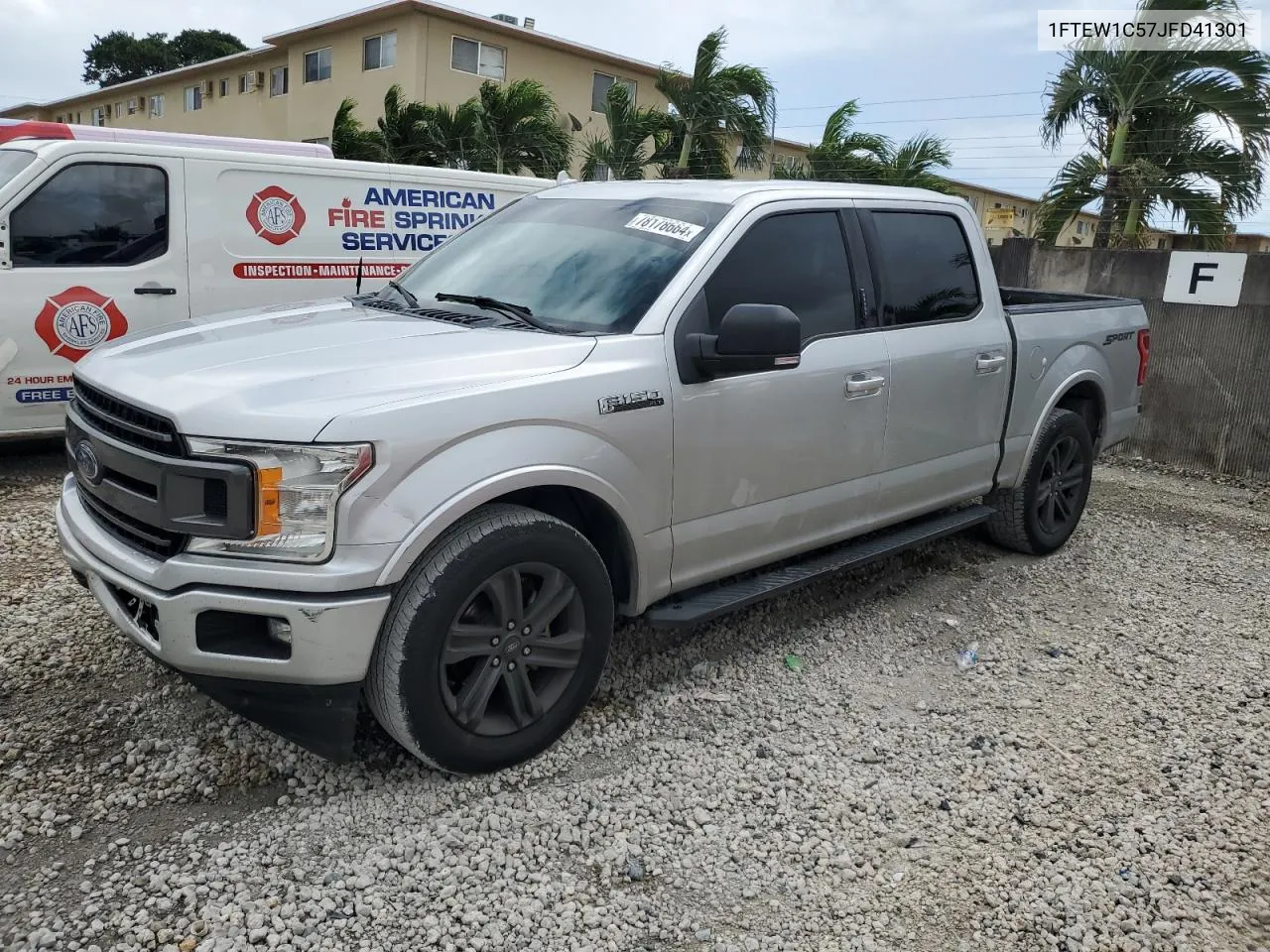 2018 Ford F150 Supercrew VIN: 1FTEW1C57JFD41301 Lot: 78178664