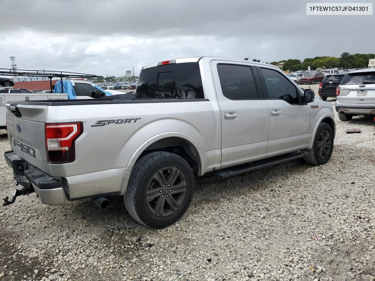 2018 Ford F150 Supercrew VIN: 1FTEW1C57JFD41301 Lot: 78178664