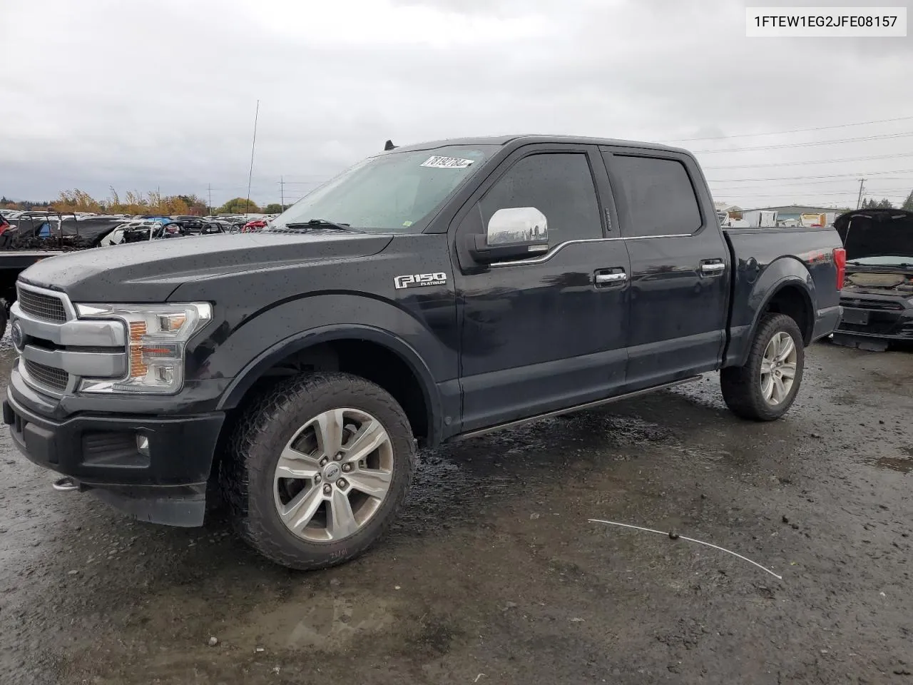 2018 Ford F150 Supercrew VIN: 1FTEW1EG2JFE08157 Lot: 78192784