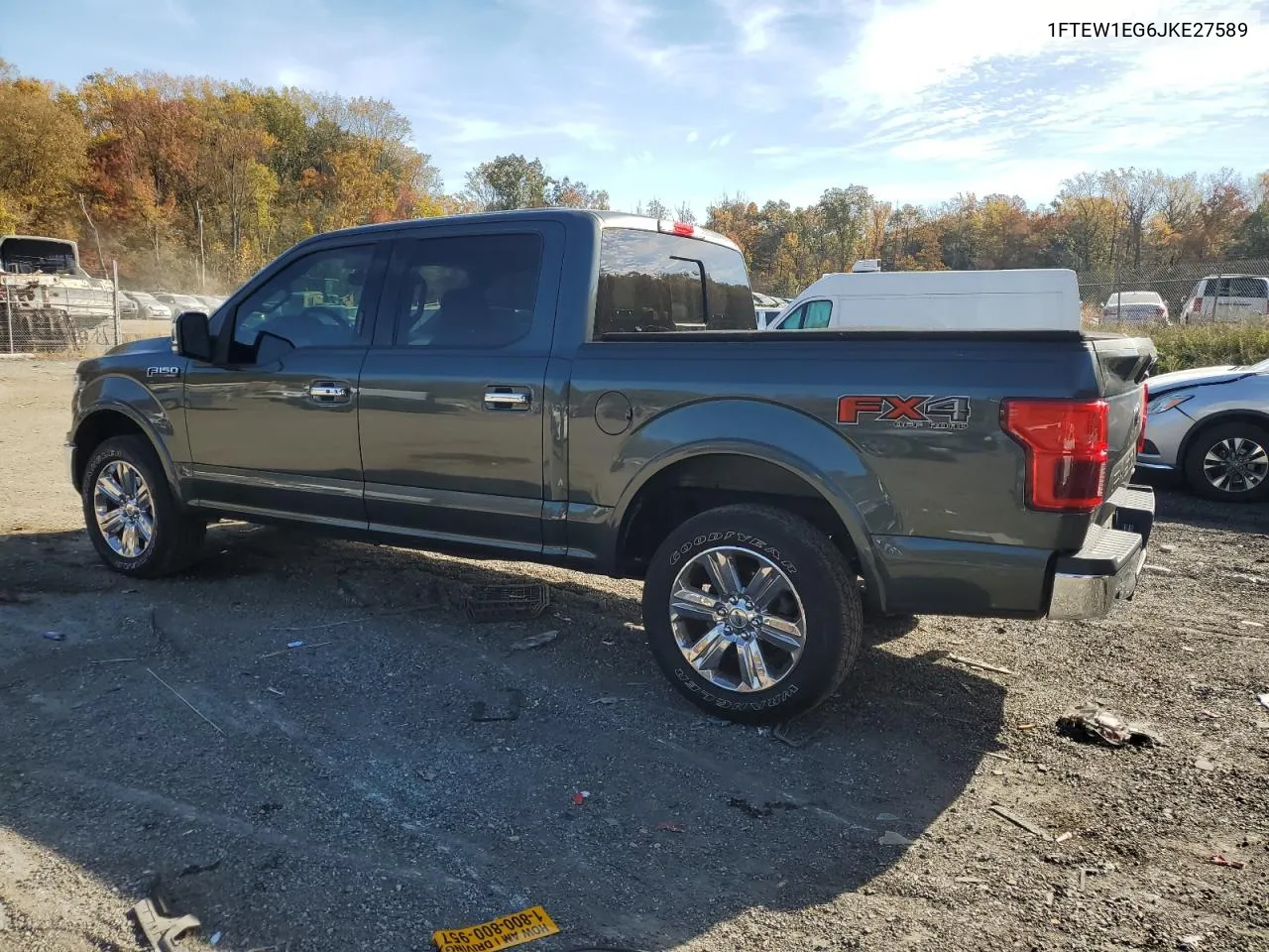 2018 Ford F150 Supercrew VIN: 1FTEW1EG6JKE27589 Lot: 78229754