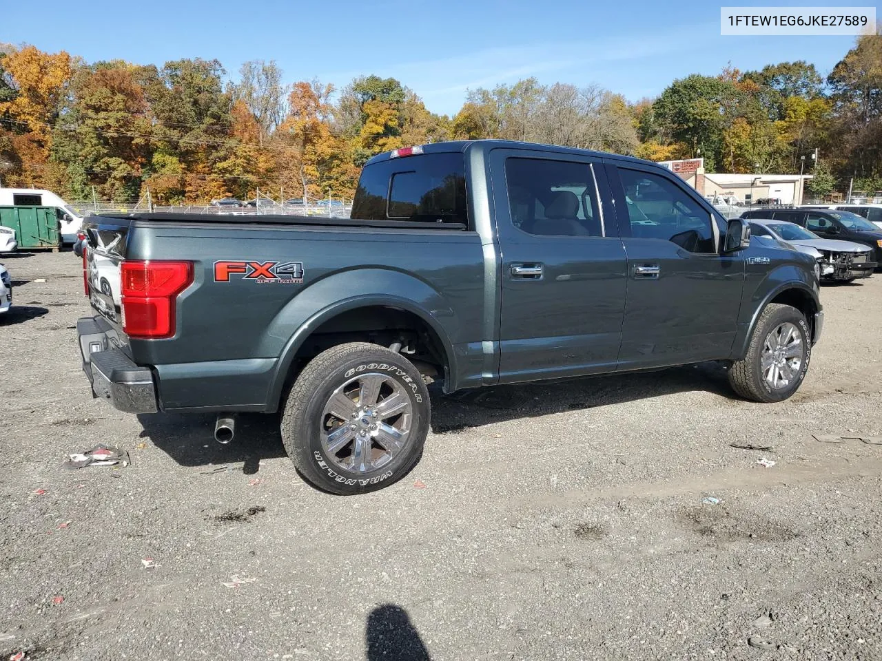 2018 Ford F150 Supercrew VIN: 1FTEW1EG6JKE27589 Lot: 78229754