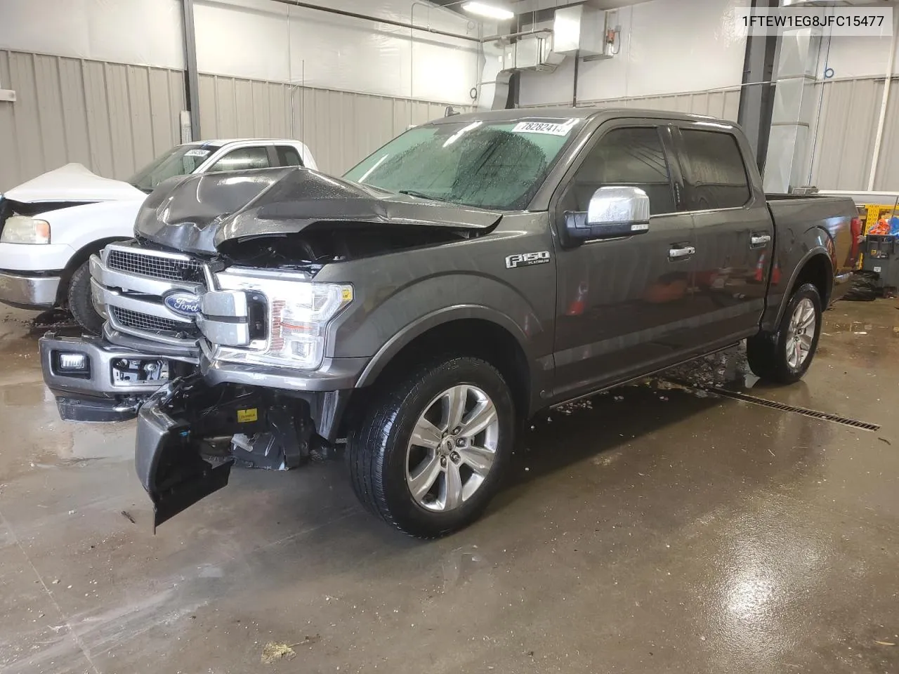 2018 Ford F150 Supercrew VIN: 1FTEW1EG8JFC15477 Lot: 78282414