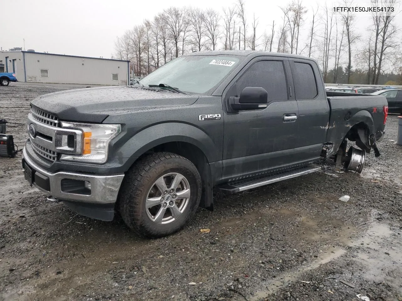 2018 Ford F150 Super Cab VIN: 1FTFX1E50JKE54173 Lot: 78324884