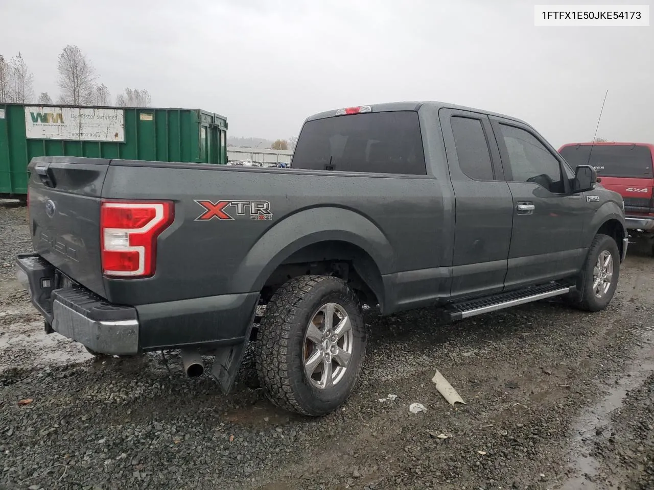 2018 Ford F150 Super Cab VIN: 1FTFX1E50JKE54173 Lot: 78324884