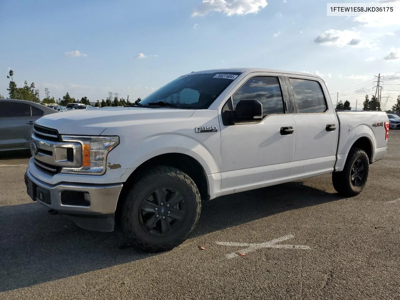 2018 Ford F150 Supercrew VIN: 1FTEW1E58JKD36175 Lot: 78527484