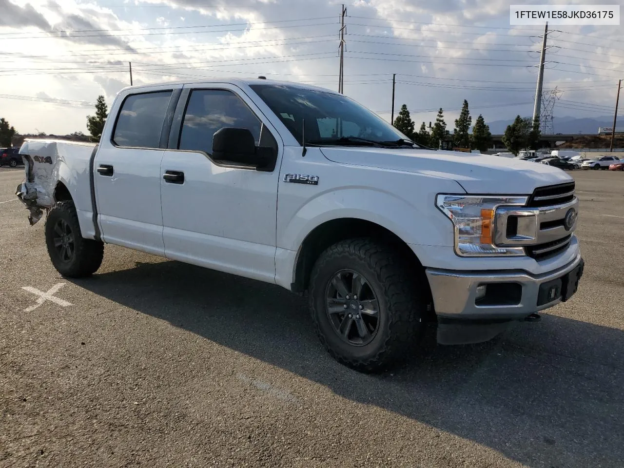 2018 Ford F150 Supercrew VIN: 1FTEW1E58JKD36175 Lot: 78527484