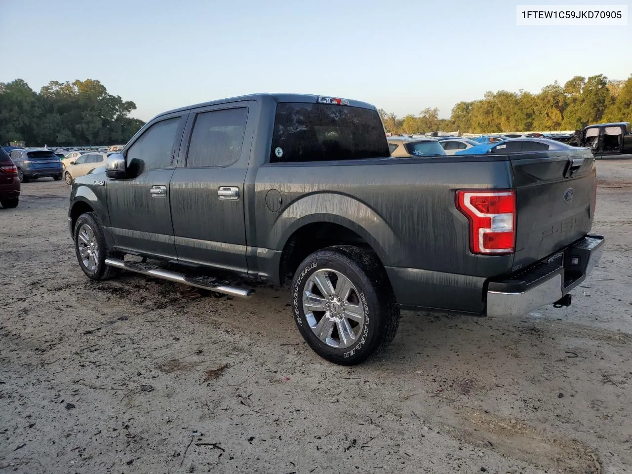 2018 Ford F150 Supercrew VIN: 1FTEW1C59JKD70905 Lot: 78591024