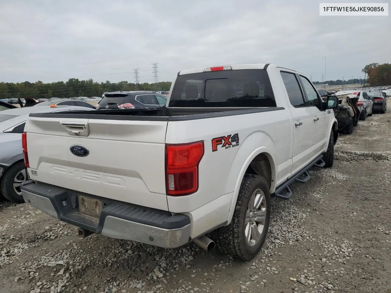 2018 Ford F150 Supercrew VIN: 1FTFW1E56JKE90856 Lot: 78647774