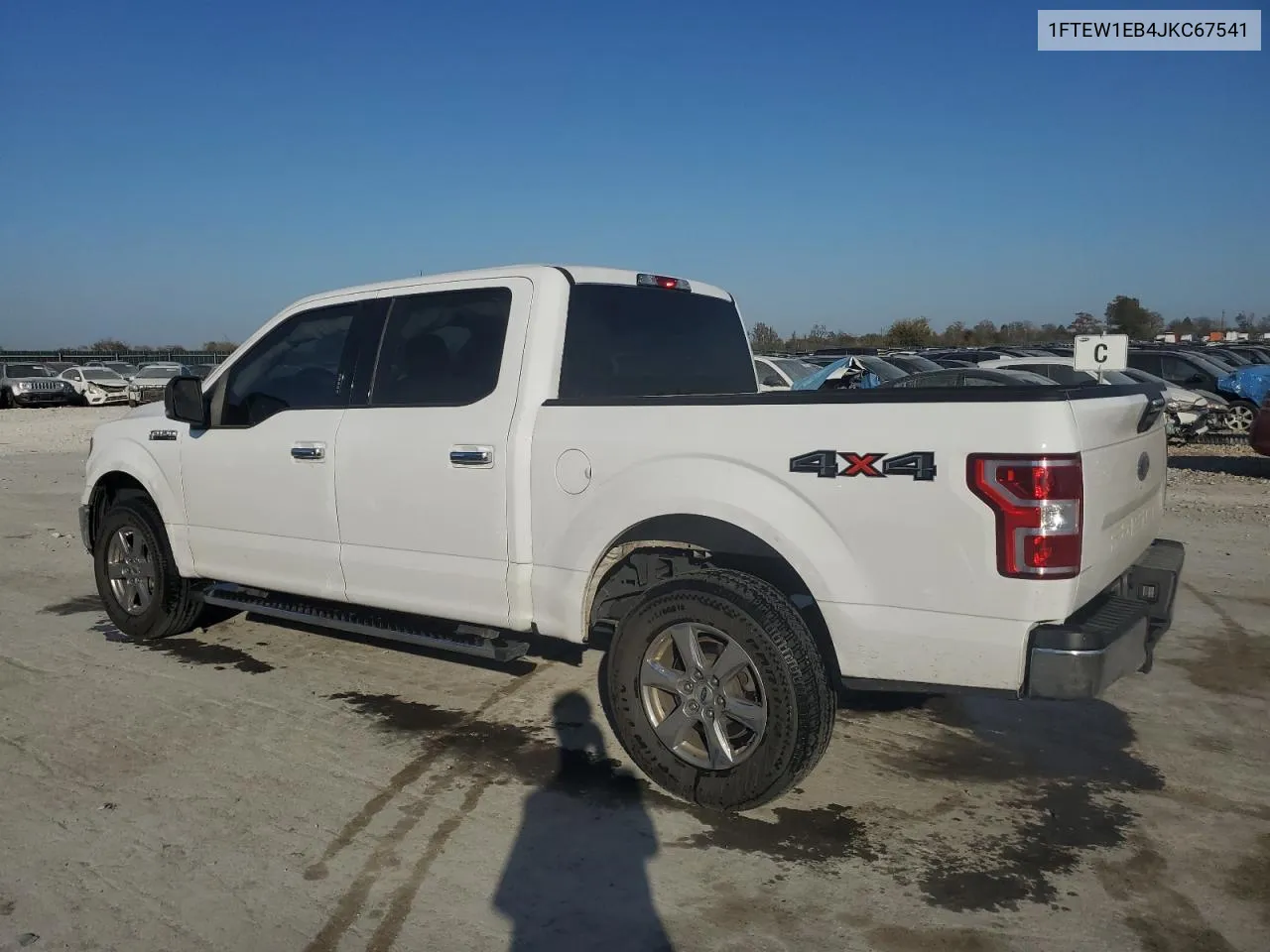 2018 Ford F150 Supercrew VIN: 1FTEW1EB4JKC67541 Lot: 78651774