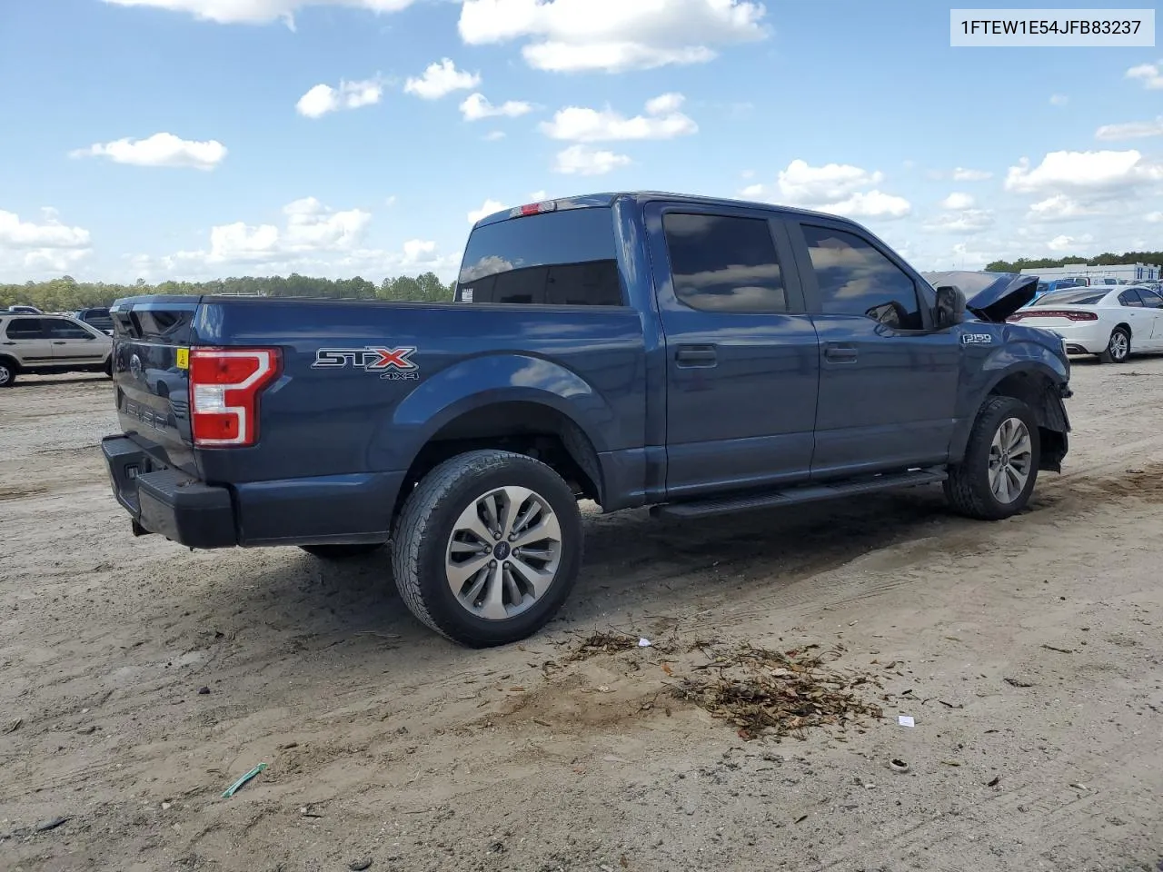 2018 Ford F150 Supercrew VIN: 1FTEW1E54JFB83237 Lot: 78716364