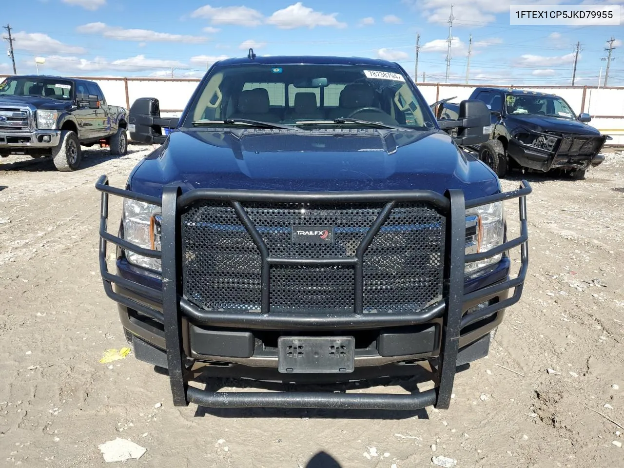 2018 Ford F150 Super Cab VIN: 1FTEX1CP5JKD79955 Lot: 78738794