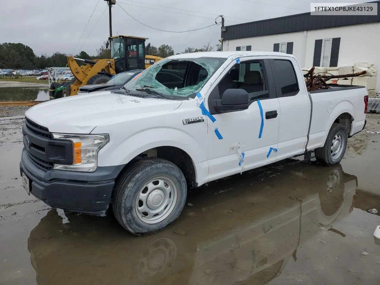 2018 Ford F150 Super Cab VIN: 1FTEX1CP8JKE43129 Lot: 78785144