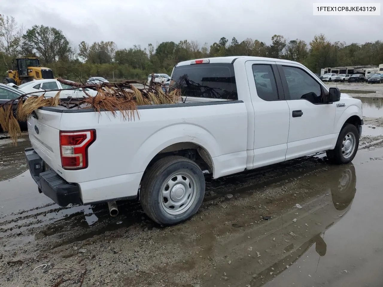 2018 Ford F150 Super Cab VIN: 1FTEX1CP8JKE43129 Lot: 78785144