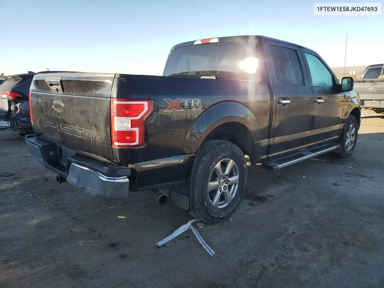 2018 Ford F150 Supercrew VIN: 1FTEW1E58JKD47693 Lot: 78851674