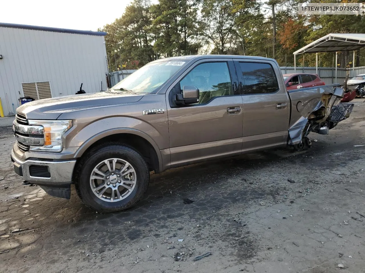 2018 Ford F150 Supercrew VIN: 1FTEW1EP1JKD73652 Lot: 78918684