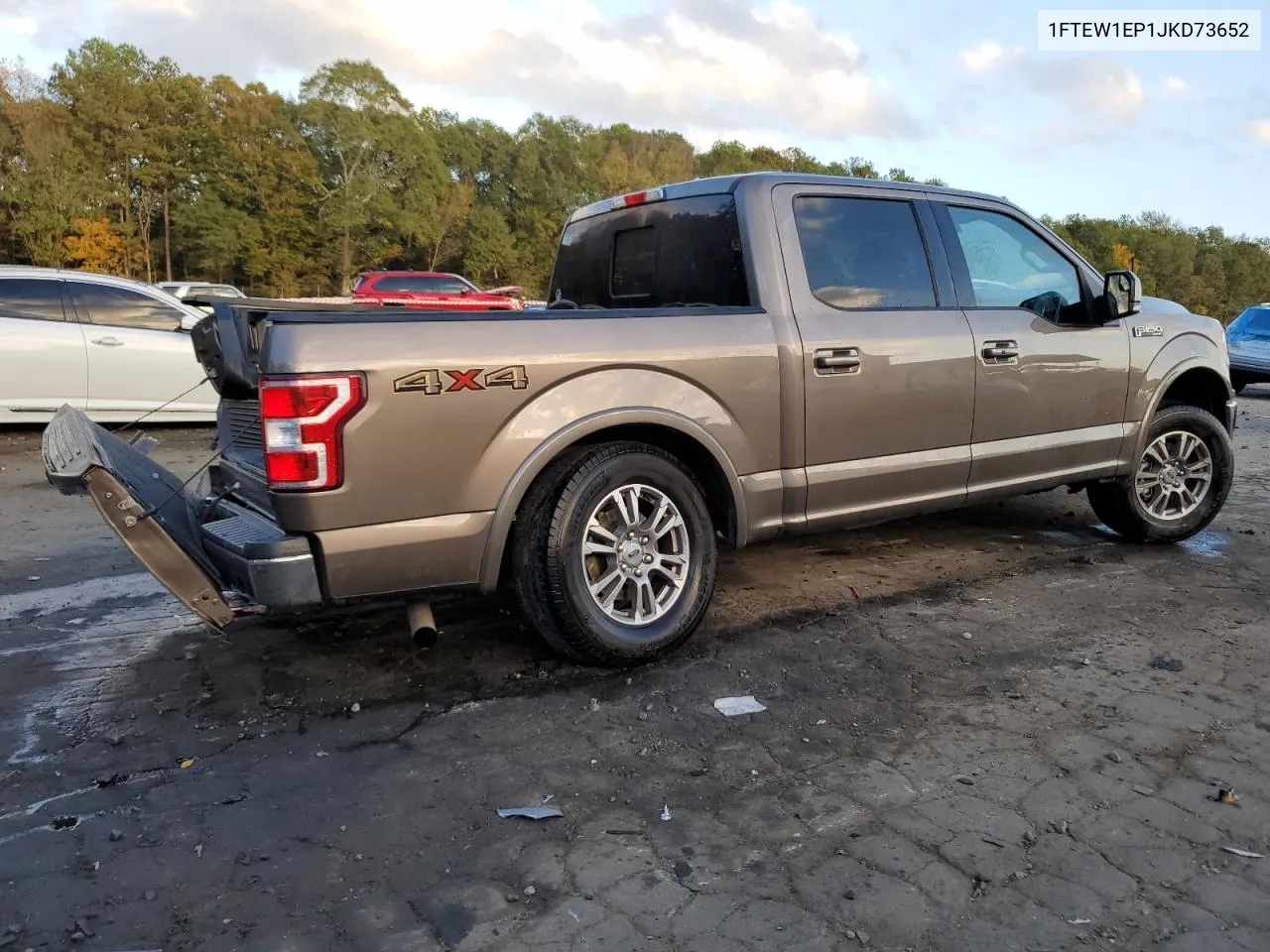 2018 Ford F150 Supercrew VIN: 1FTEW1EP1JKD73652 Lot: 78918684