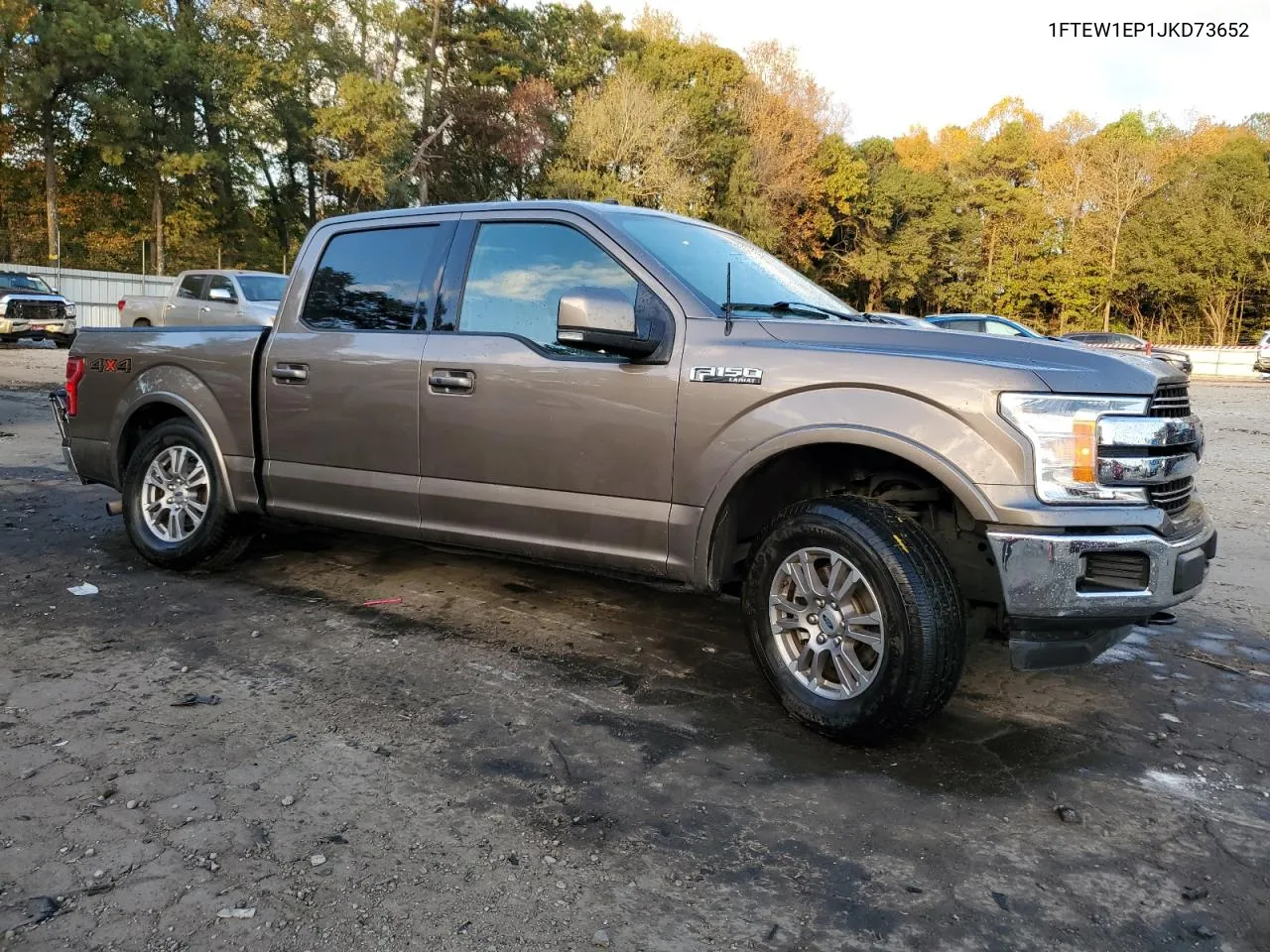 2018 Ford F150 Supercrew VIN: 1FTEW1EP1JKD73652 Lot: 78918684