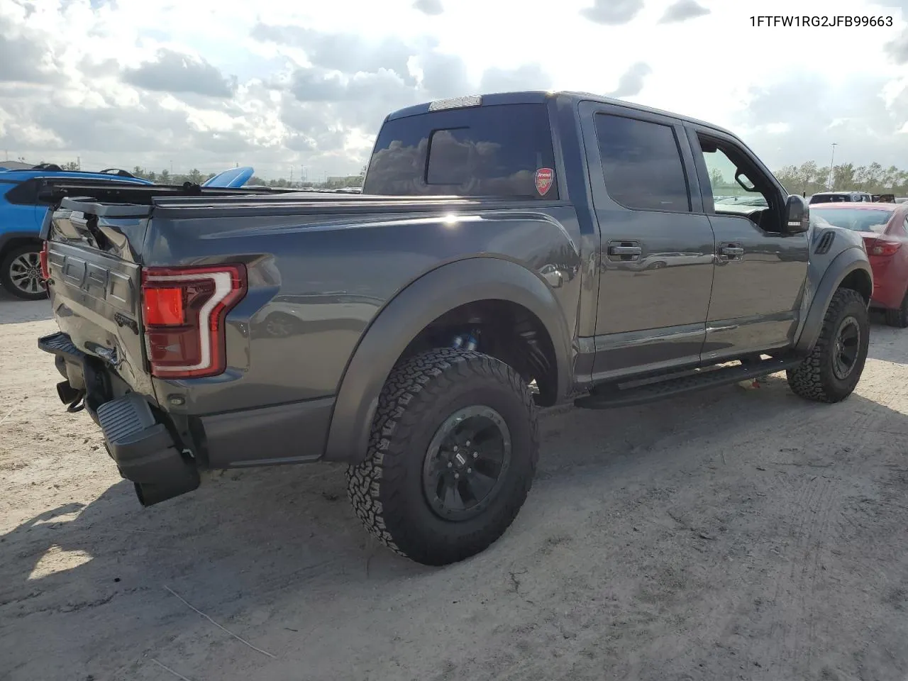 2018 Ford F150 Raptor VIN: 1FTFW1RG2JFB99663 Lot: 78927714