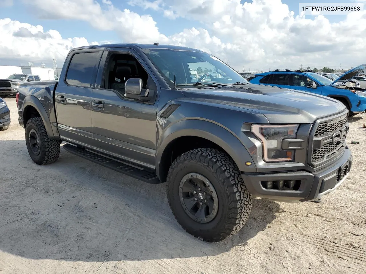 2018 Ford F150 Raptor VIN: 1FTFW1RG2JFB99663 Lot: 78927714