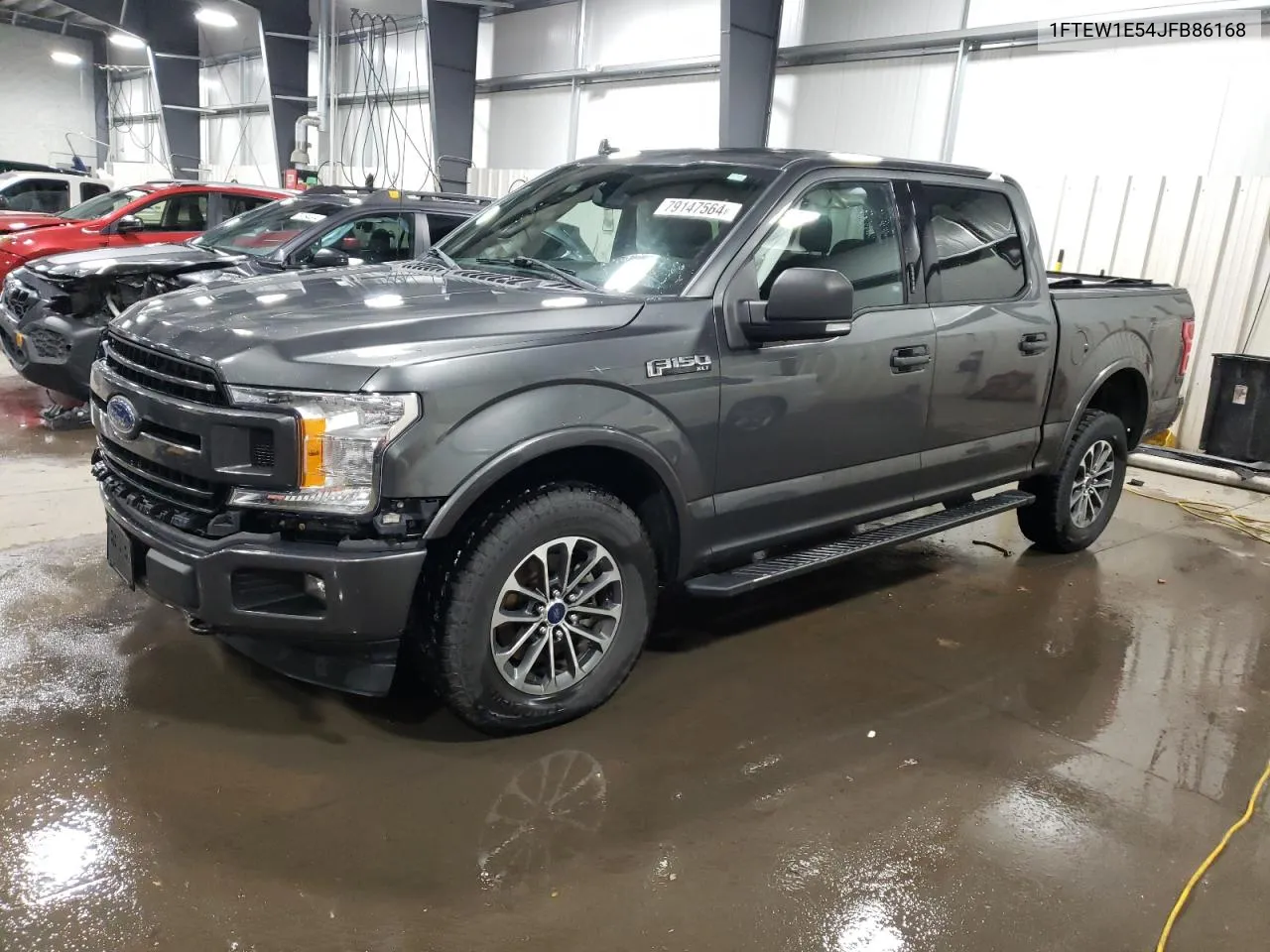 2018 Ford F150 Supercrew VIN: 1FTEW1E54JFB86168 Lot: 79147564