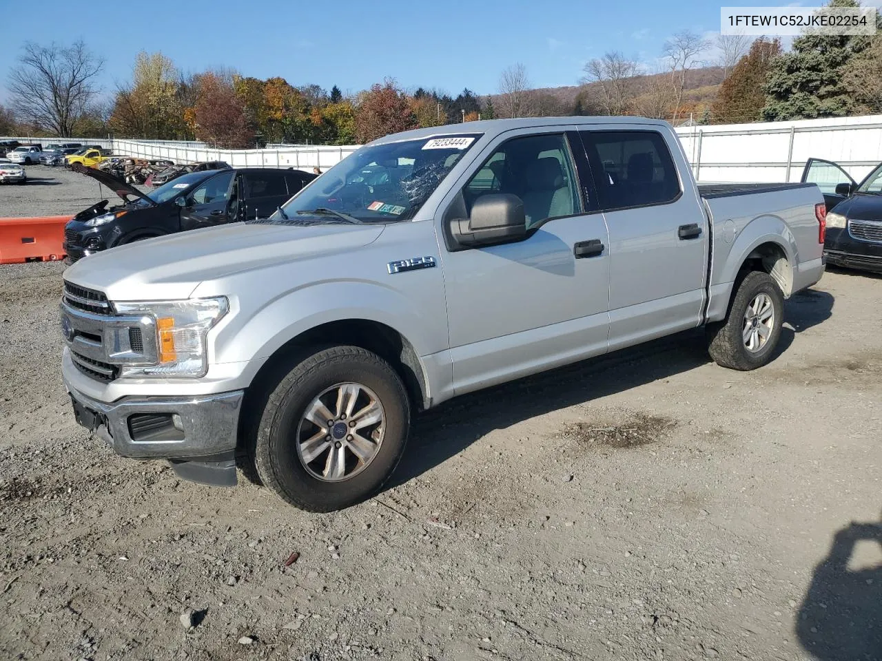 2018 Ford F150 Supercrew VIN: 1FTEW1C52JKE02254 Lot: 79233444