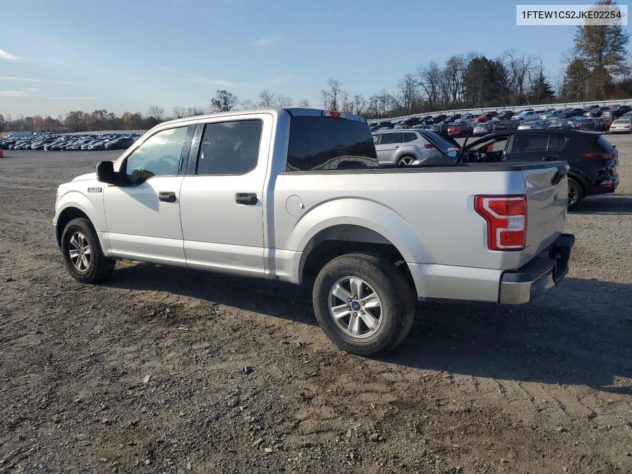 2018 Ford F150 Supercrew VIN: 1FTEW1C52JKE02254 Lot: 79233444