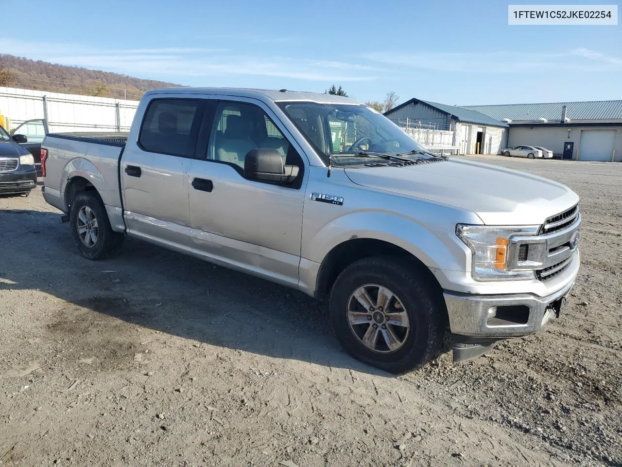 2018 Ford F150 Supercrew VIN: 1FTEW1C52JKE02254 Lot: 79233444