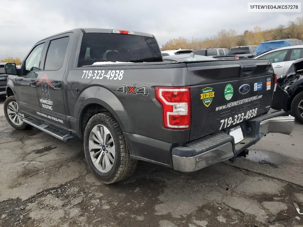 2018 Ford F150 Supercrew VIN: 1FTEW1EG4JKC57278 Lot: 79258154