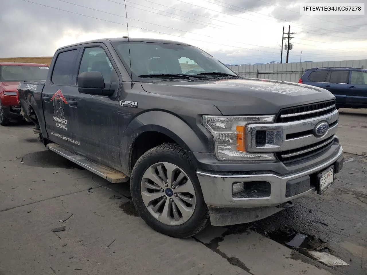 2018 Ford F150 Supercrew VIN: 1FTEW1EG4JKC57278 Lot: 79258154