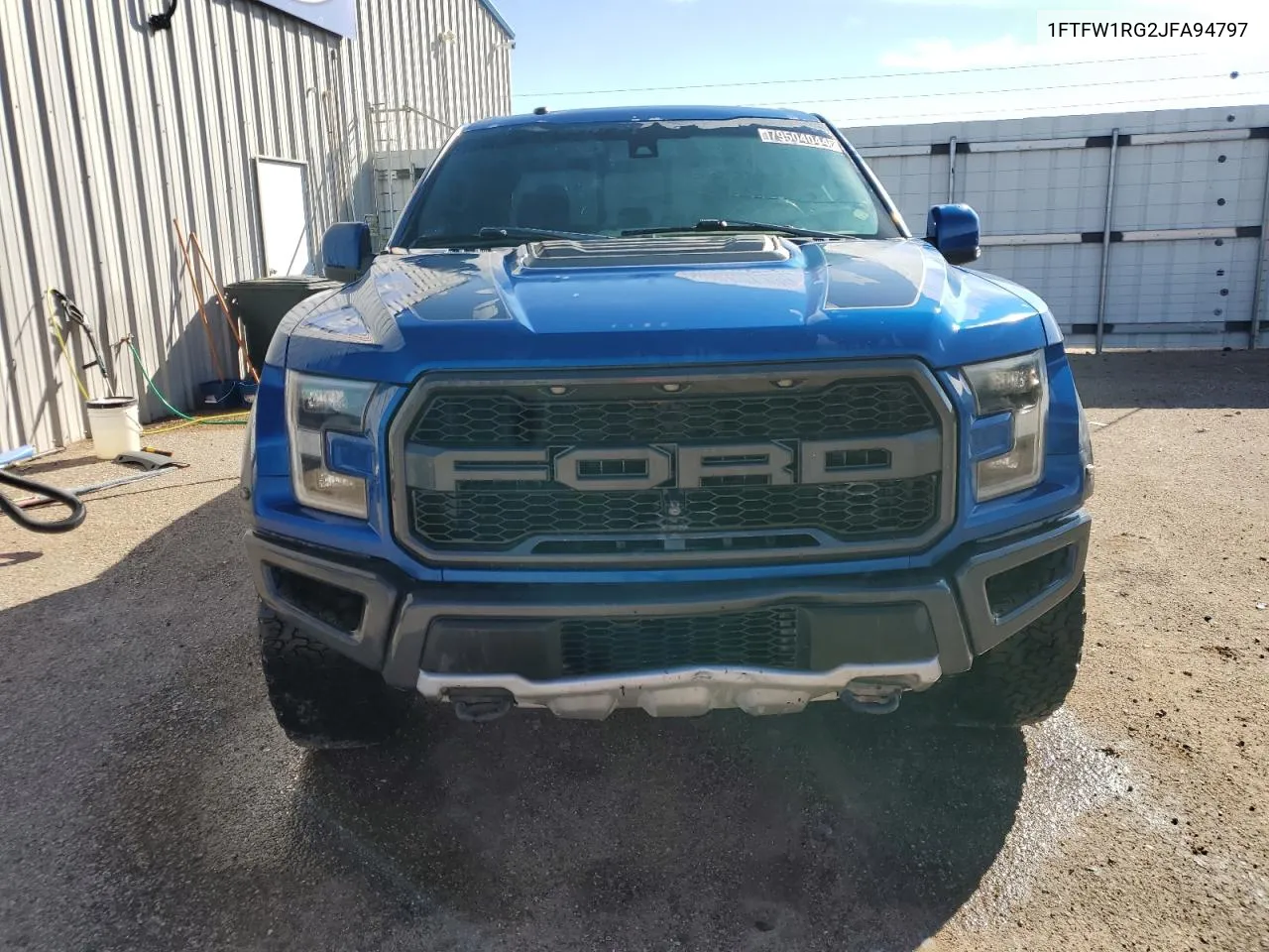 2018 Ford F150 Raptor VIN: 1FTFW1RG2JFA94797 Lot: 79504044