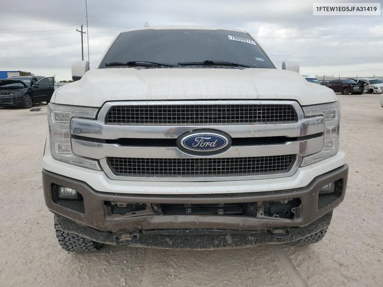 2018 Ford F150 Supercrew VIN: 1FTEW1EG5JFA31419 Lot: 79699974