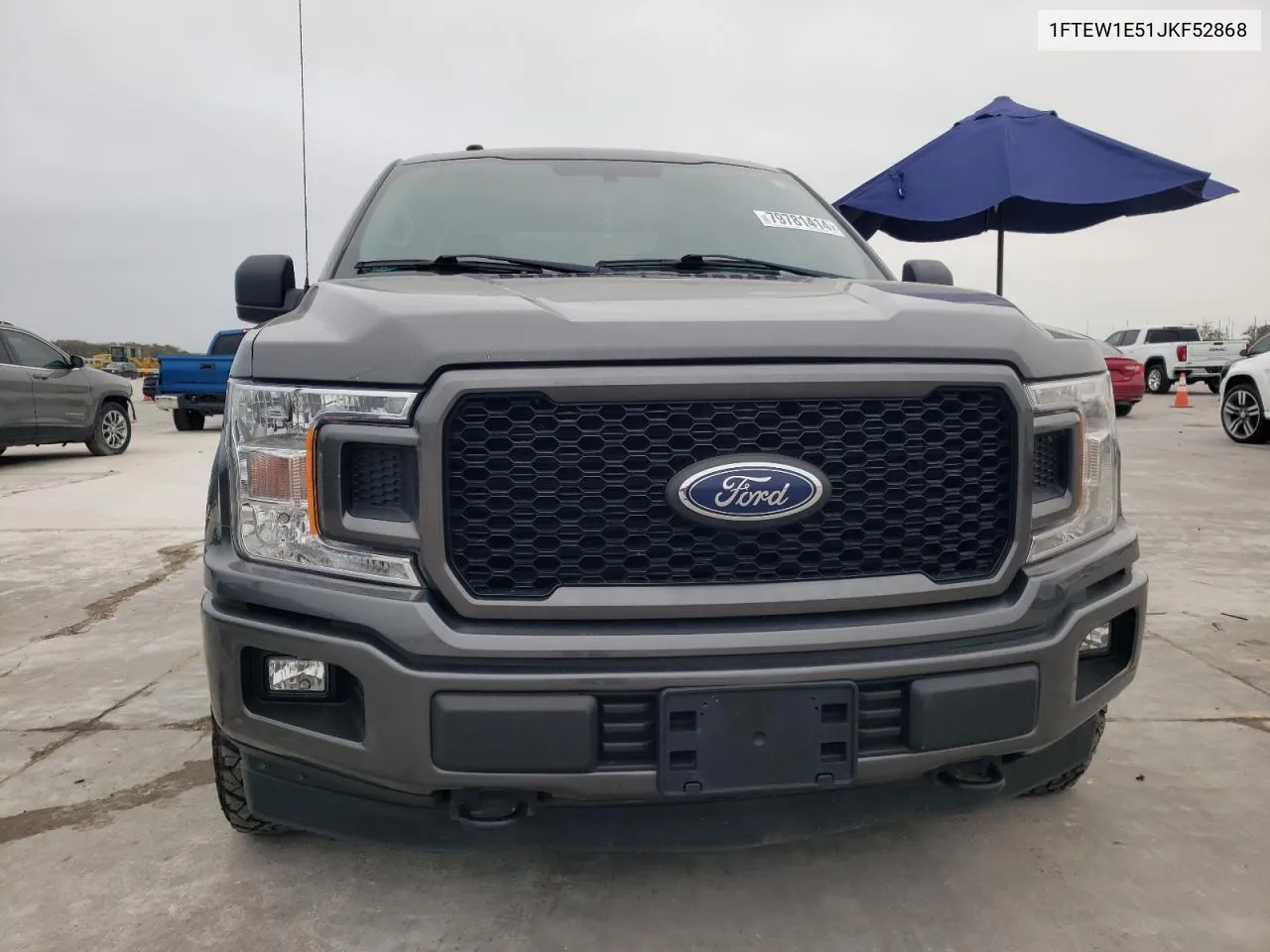 2018 Ford F150 Supercrew VIN: 1FTEW1E51JKF52868 Lot: 79781414