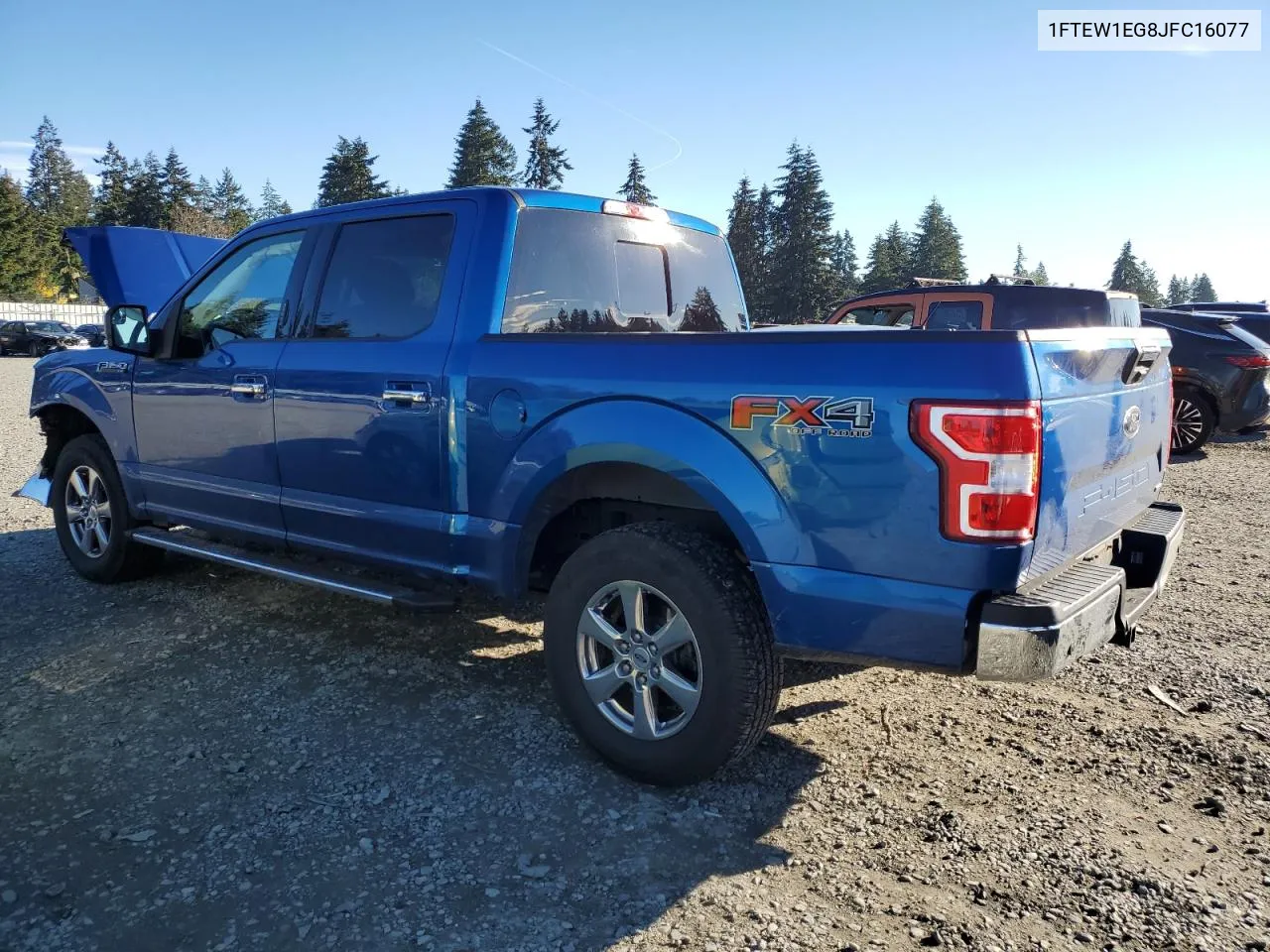 2018 Ford F150 Supercrew VIN: 1FTEW1EG8JFC16077 Lot: 79879324