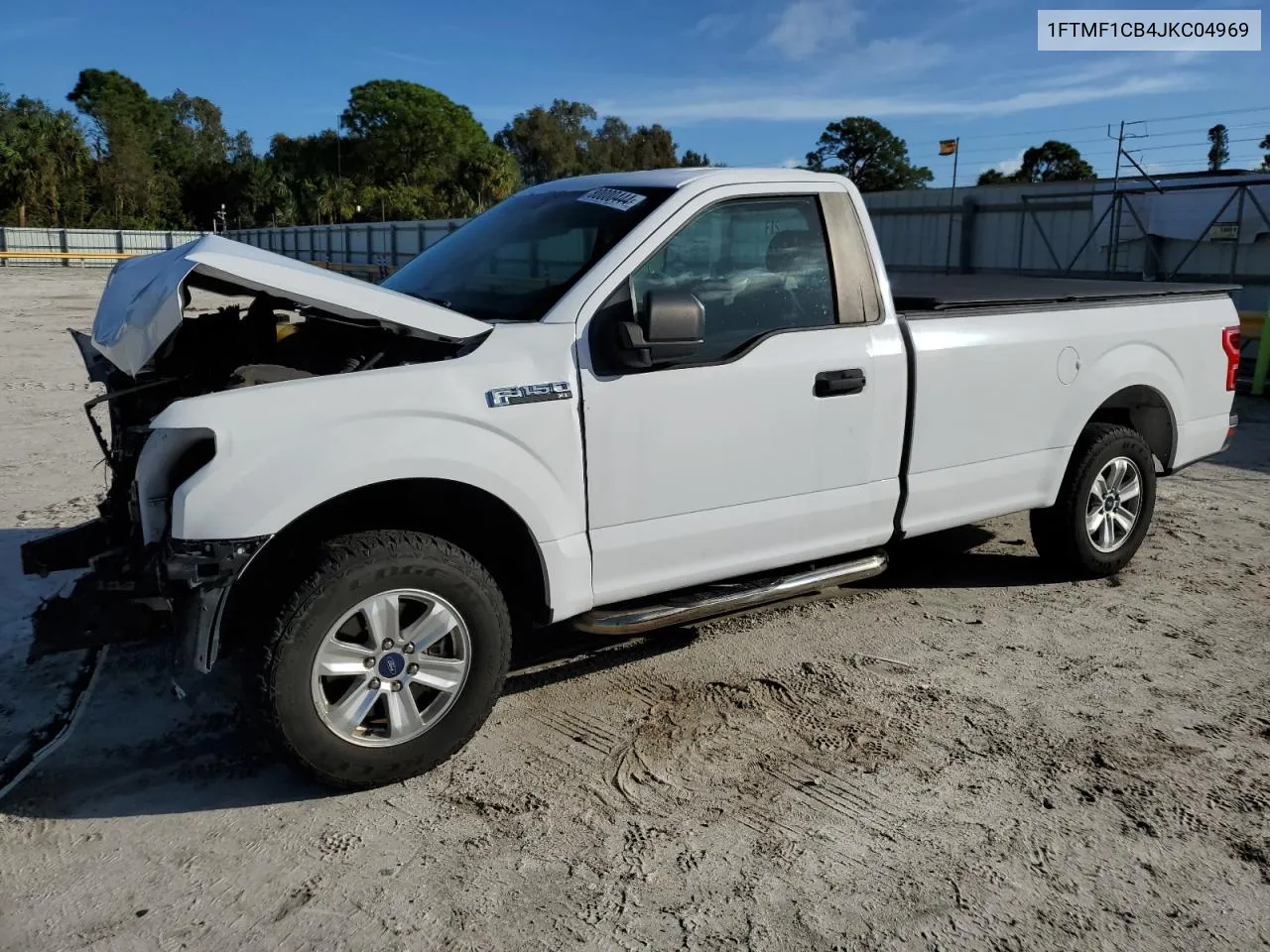 2018 Ford F150 VIN: 1FTMF1CB4JKC04969 Lot: 80000444